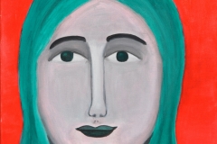 Mirabelle, Not a Self-Portrait, 2010. Acrylic on Canvas 18" x 24"  Contact for pricing.