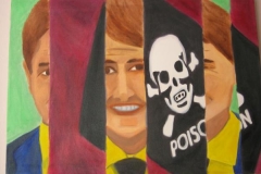 Some Men Are Poison. 2006. Oil on Canvas. Currently in California.